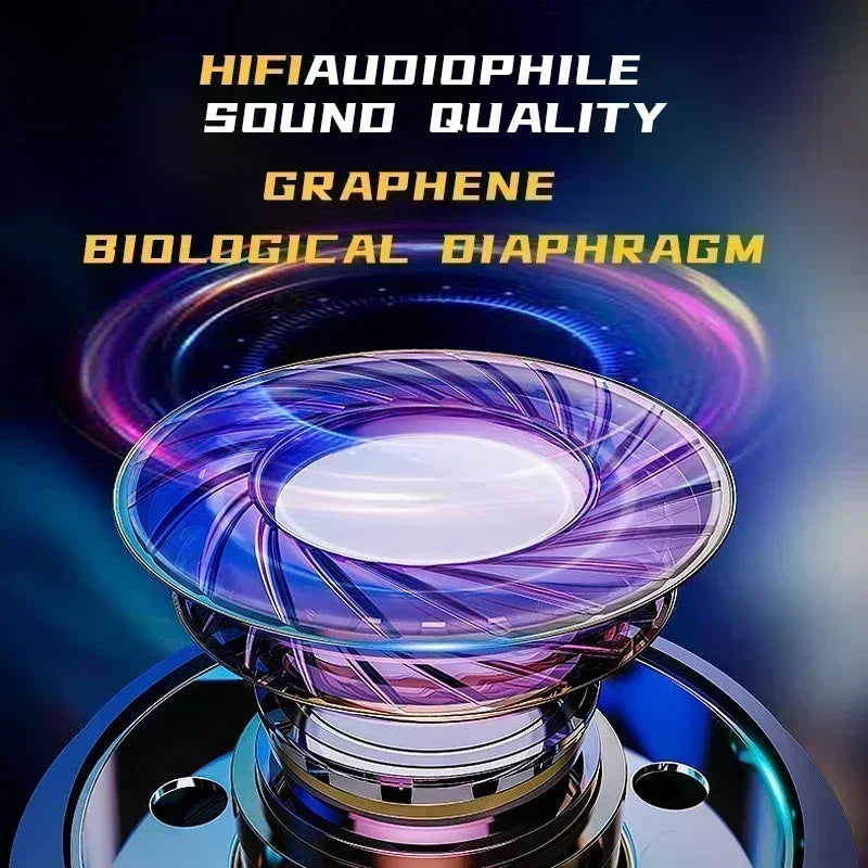 Original Wireless Headphones Game Bluetooth Headphones with Microphone Noise Reduction High Fidelity Bass Earphones