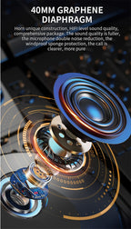 Bluetooth 5.3 Helmet Headset Wireless Hands-free Call Phone Kit Motorcycle Waterproof Earphone MP3 Music Player Speaker for Moto