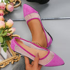 Women Flats New Mesh Breathable Shoes for Women Soft Sole Non-slip Flat Shoes Sexy Casual Loafers Luxury Designer Sneakers Women