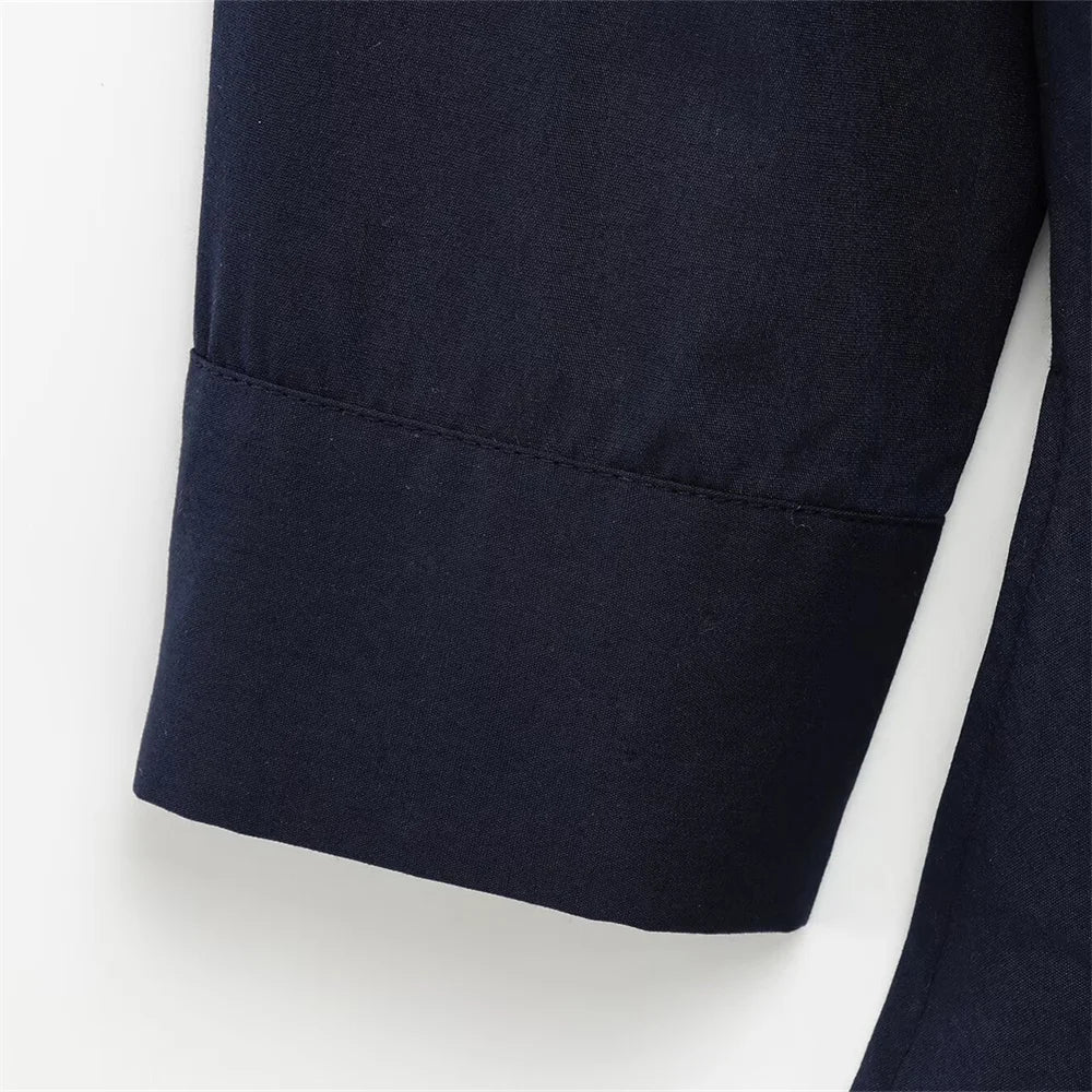 Women's Knot Lace up Double breasted Shirt Spring/Summer New Collection: Irregular Collar Slim Fit Top