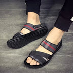 Men's Sandals 2025 Summer Male Beach Shoes Men High Quality Breathable Casual Sandals Fashion Outdoor Slippers Sandals 37-46