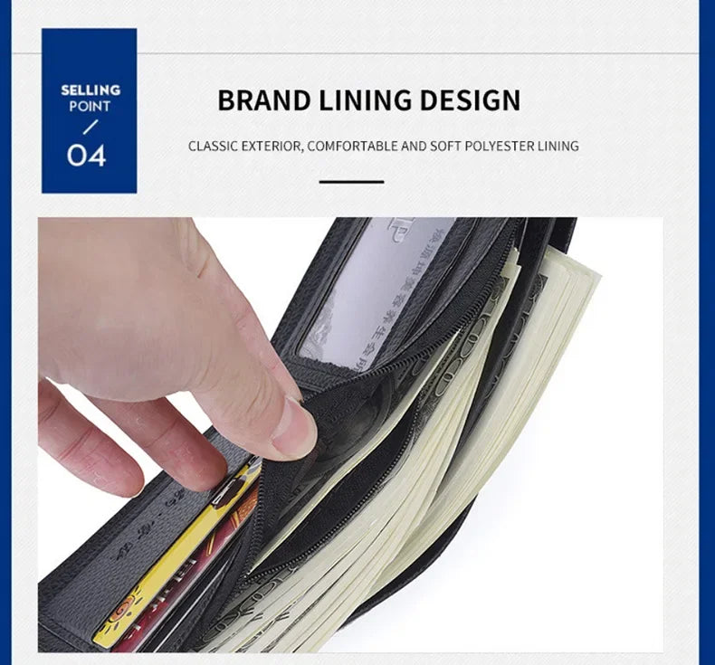 2023 New Fashion Wallets for Men Small Money Purses Wallets New Design Dollar Price Top Men Thin Wallet with Coin Bag Wallet