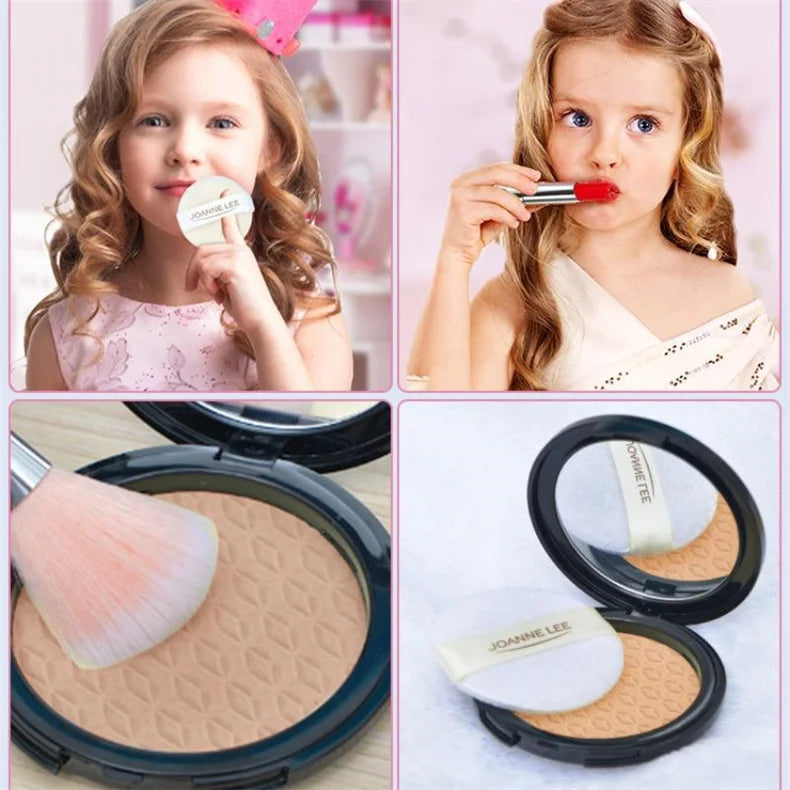 Simulation Cosmetics Set Kids Play House Toys Simulation Make up Lipstick Nail Paint Educational Toys Pretend Makeup Girls Game