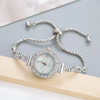 Women's Small Dial Wristwatch, Female Bracelet Watch, Quartz, Leisure, Popular, Elegant Clock, Golden Relojes, Hour, Ladies