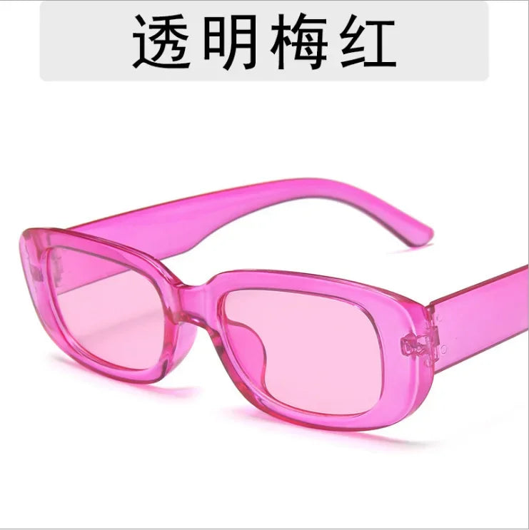 Sunglasses For Men Women Brand Design Mirror Sport Luxury Vintage Travel Small Rectangle Sun Glasses UV400 Driver Shades Oculos