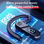 Wireless Bluetooth Headphones Bone Conduction Earphones With Microphone Handsfree Call Noise Canceling Headset For Driving