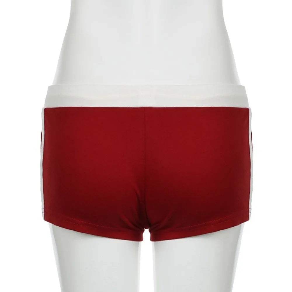 Women's Wear Breathable Embroidered Sports Set Casual Letter Stitching U-Neck Vest Comfortable Soft Drawstring Shorts Outdoor