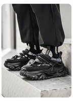 Men's Shoes 2025 Thick Sole Height Increasing New Breathable Trend Fashionable and Versatile Casual Sports Comfortable Trend