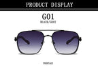 2023 Sunglasses For Men Square Sunglasses Women Trendy Luxe Vintage Fashion Glasses Retro Steampunk Shades Gafas De Sol Hombre
