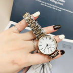 Women's watch simple thin light luxury temperament steel belt famous brand mysterious gift series