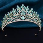 Tiaras and Crowns Bridal Jewelry Set for Women Necklace Earrings for Wedding Dress Accessory Crown And Jewelry for Brides