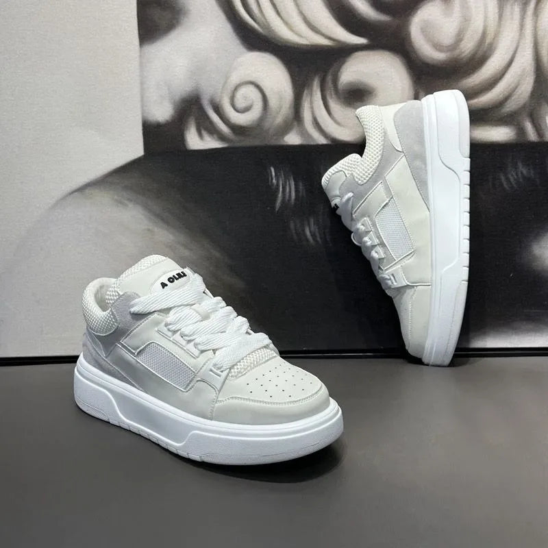 Men's Shoes Autumn 2024 New Breathable Forrest Gump Shoe Trendy Versatile Sports And Leisure Sneakers Man Heightening Dad Shoes