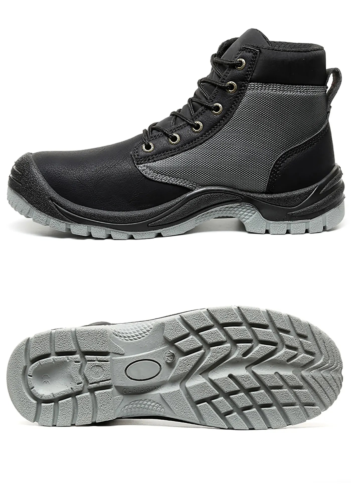 Men's safety shoes are anti smashing, anti piercing, anti-static, anti slip, wear-resistant, and splash proof work shoes