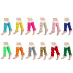 Winter Christmas Ladies Warm Ribbed Knit Leg Warmers Womens LegWarmers Polar Fleece Neon Colored Boot Cuffs for Festive Occasion