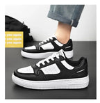 Men's Shoes Explosion Thick Soled Leather Small White Shoes Men's Trendy Shoes with Fashion Board Shoes Street Casual Shoes