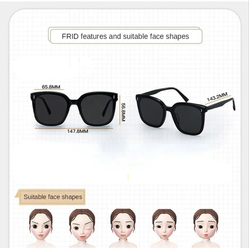 2024 High Quality Sunscreen Sunglasses Retro Women's Sunglasses Driving Fishing Cycling Anti-UV Classic Glasses Men's Sunglasses