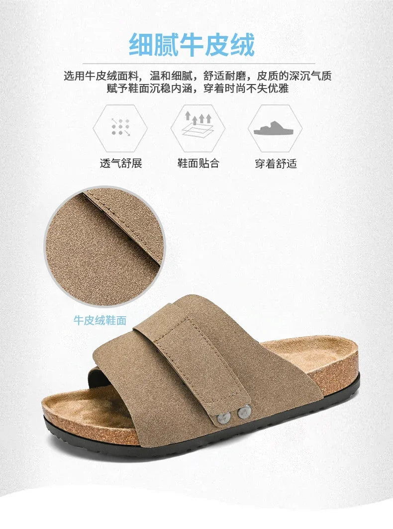 Men's Summer Sandals for Men Shoes Flat Sandals Trend 2024 Man Slippers Slipers Mens Soft Sandles High Quality Shoes Sandal Sale