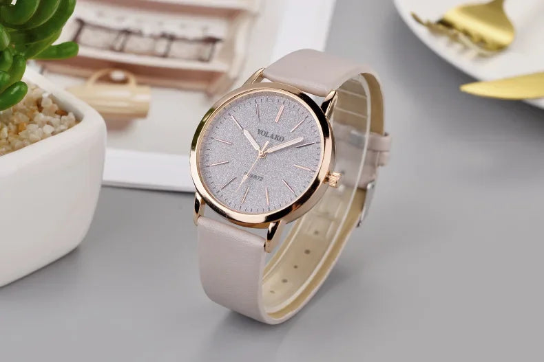 Women Watches Brand Luxury Fashion Ladies Watch Leather Watch Women Female Quartz Wristwatches Montre Femme Reloj Mujer