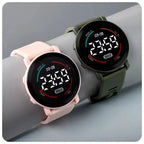 Couple Watches Fashion LED Digital Watch for Men Women Sport Silicone Casual Watch Electronic Clock New Boys Girls Student Clock