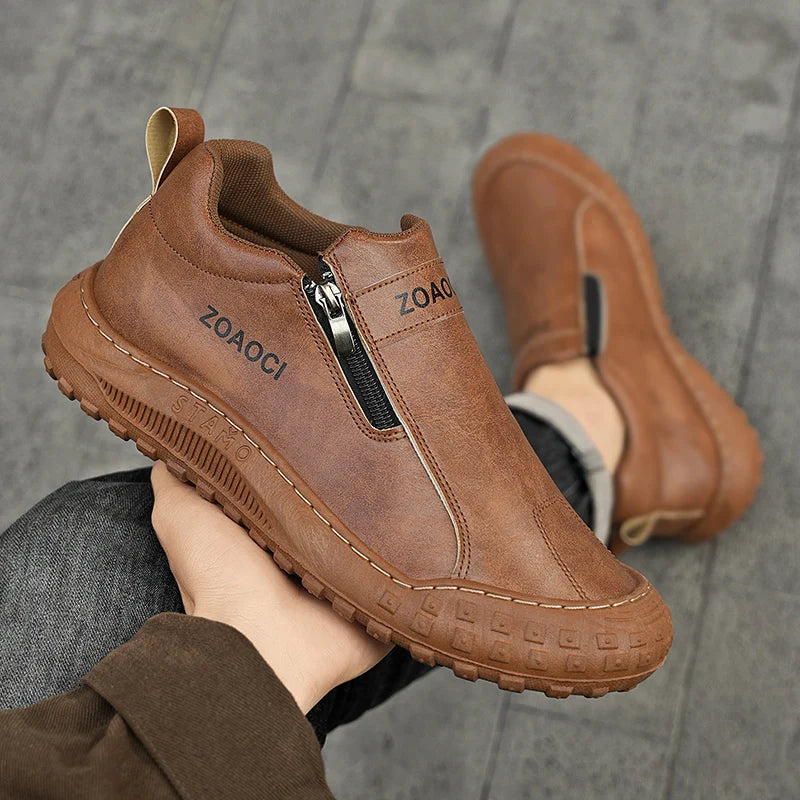 Men's shoes summer new casual sports shoes comfortable wear-resistant flat cargo anti-pressure foot shoes breathable work shoes