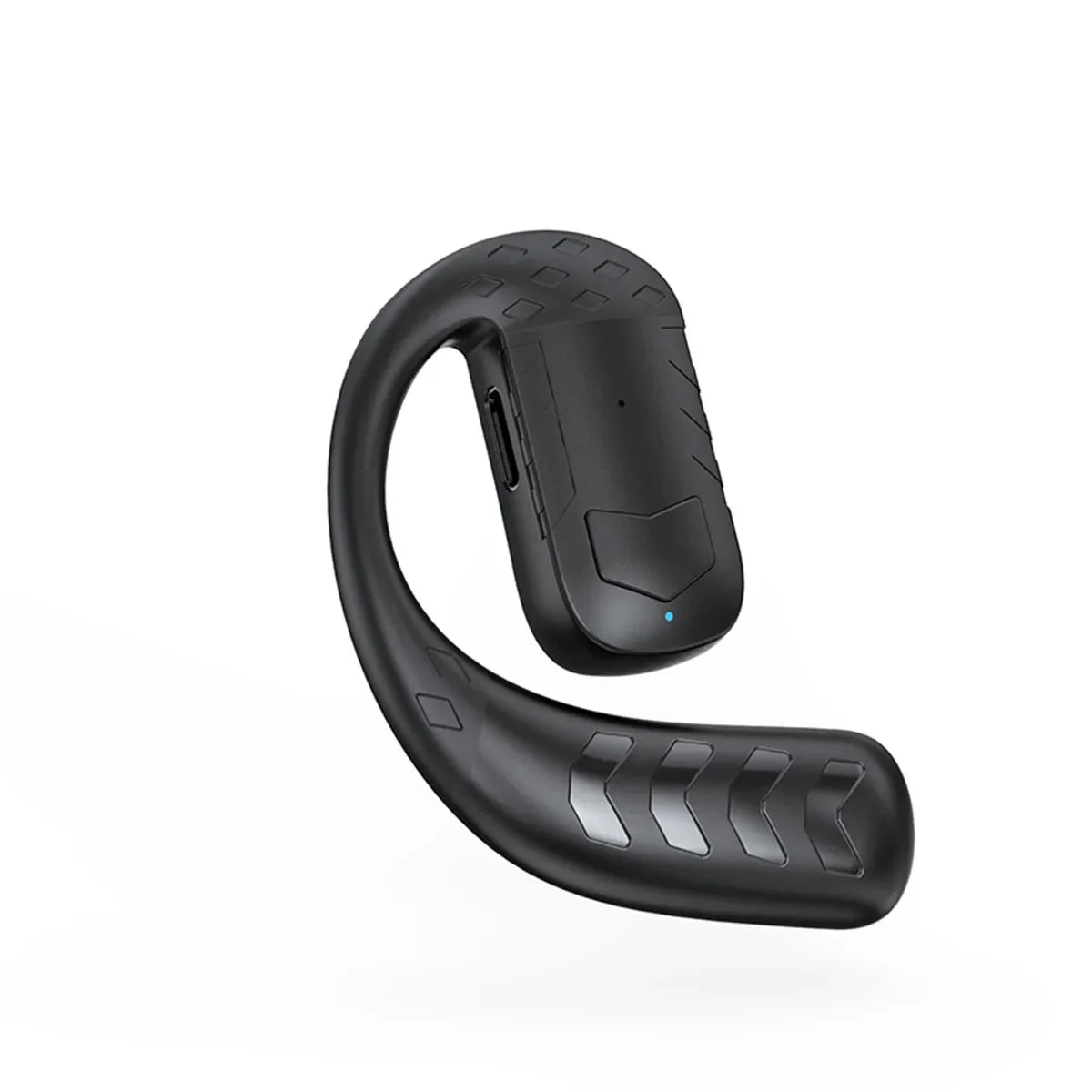 Handsfree Headset Bluetooth Noise Canceling Sports Waterproof Compatible HiFi Stereo Ear Hook Wireless Single Earphone Driving