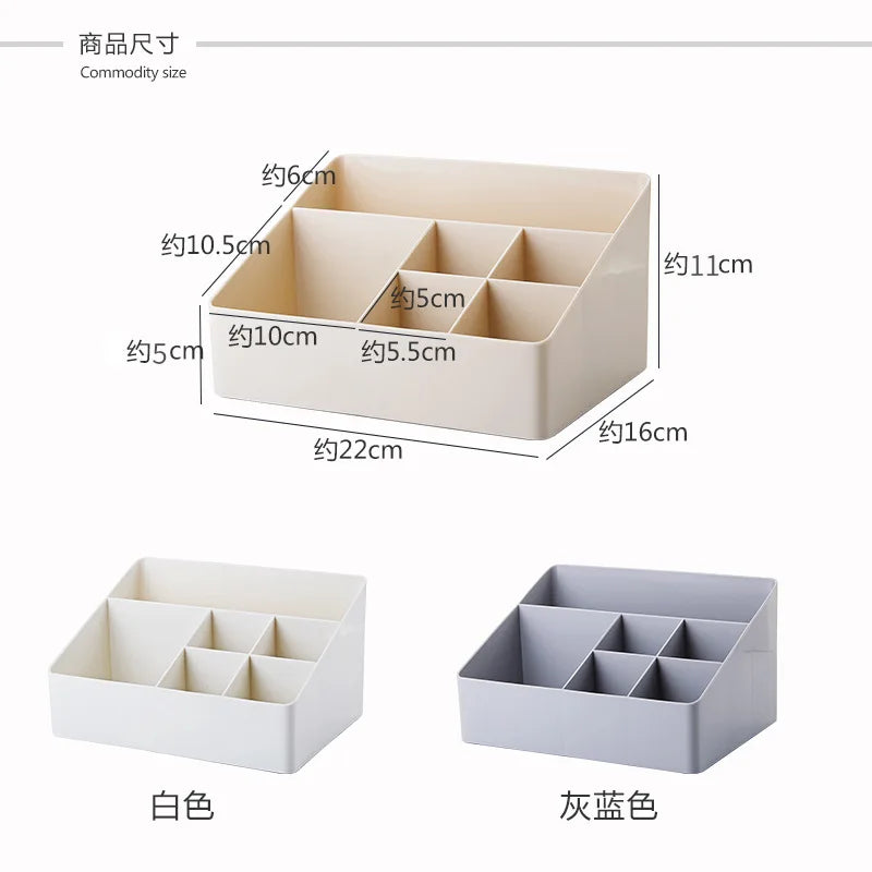Makeup Organizer for Cosmetic Cosmetic Storage Box Organizer Desktop Jewelry Nail Polish Makeup  Container