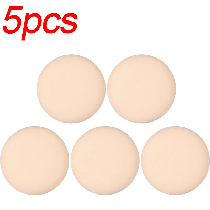 20pcs Soft Thick Powder Puff Powder Liquid Cosmetics Puff Makeup Puffs Wet Dry Use Concealer Foundation Sponge Cushions Tool