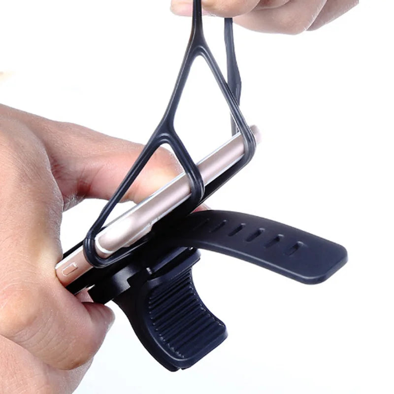 Baby Stroller Accessories Mobile Phone Holder Rack Universal 360 Rotatable Baby Pram Cart Phone Holder for iPhone Gps Device