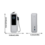 Protective Silicone Carrying Case for 25000mAh 165W Power Banks Shockproof Bag X7JC