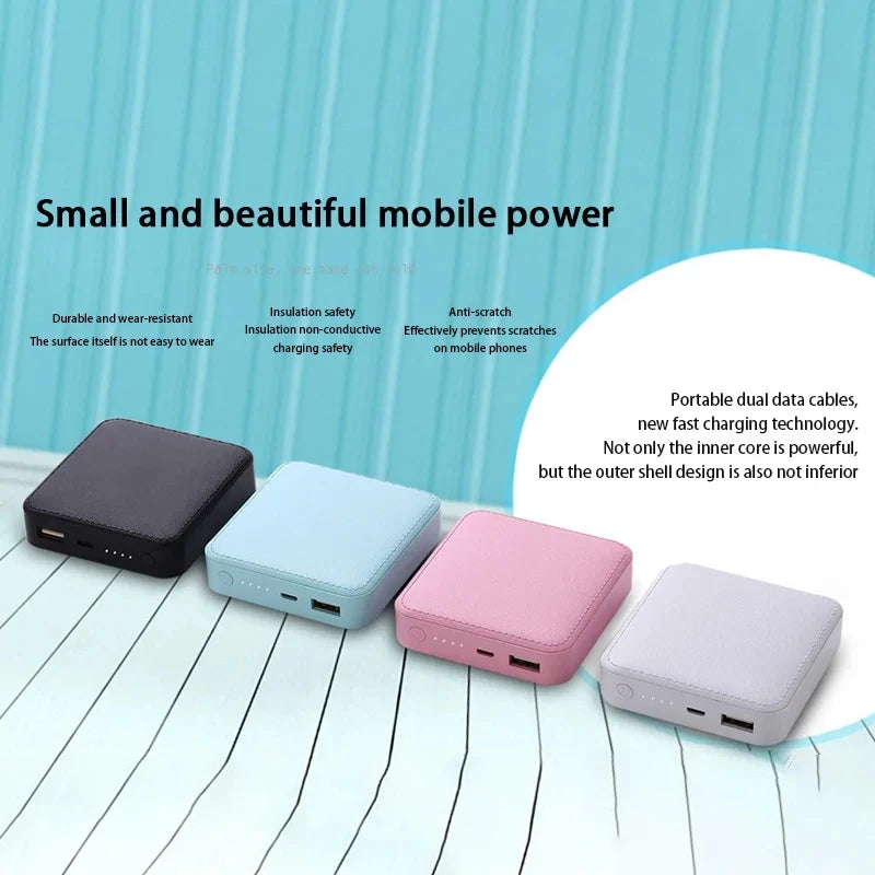 50000mAh Power Bank High Capacity Super Fast Charging Powerbank Portable Battery Charger Compact And Convenient Mini Power Bank