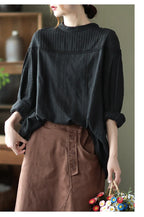 Women's elegant blouses 100% cotton embroidery hollow out white black shirts ladies office wear women long sleeve tops