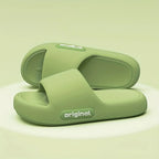 Women's Soft Slippers Thick-Soled Anti-Slip Indoor Outdoor Home Bathroom Relaxing Comfortable Cushioned Sandals，slippers woman