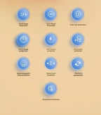 Wireless power bank, built-in cable holder, large capacity, super fast charging, power bank, magnetic, 30000mAh, new