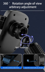 SEAMETAL Car Phone Holder Bracket Accessories Interior Air Outlet Vent Base Gadget Universal Auto Cellphone Support Accessories