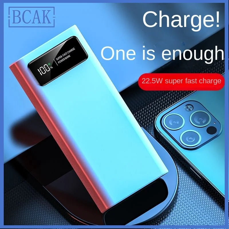 Power bank 20000mAh large capacity two-way PD flash charging live broadcast applicable to all mobile phones BCAK