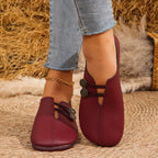 Women Flats Shoes 2024 New Spring Autumn Casual Comfortable Boat Shoes Loafers Round Toe Ballet Outdoor Soft Bottom Flat Shoes