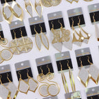 10Pairs/Lot Fashionable Women's Stainless Steel Earrings, Daily Jewelry Accessories Gifted To Friends, Randomly Shipped