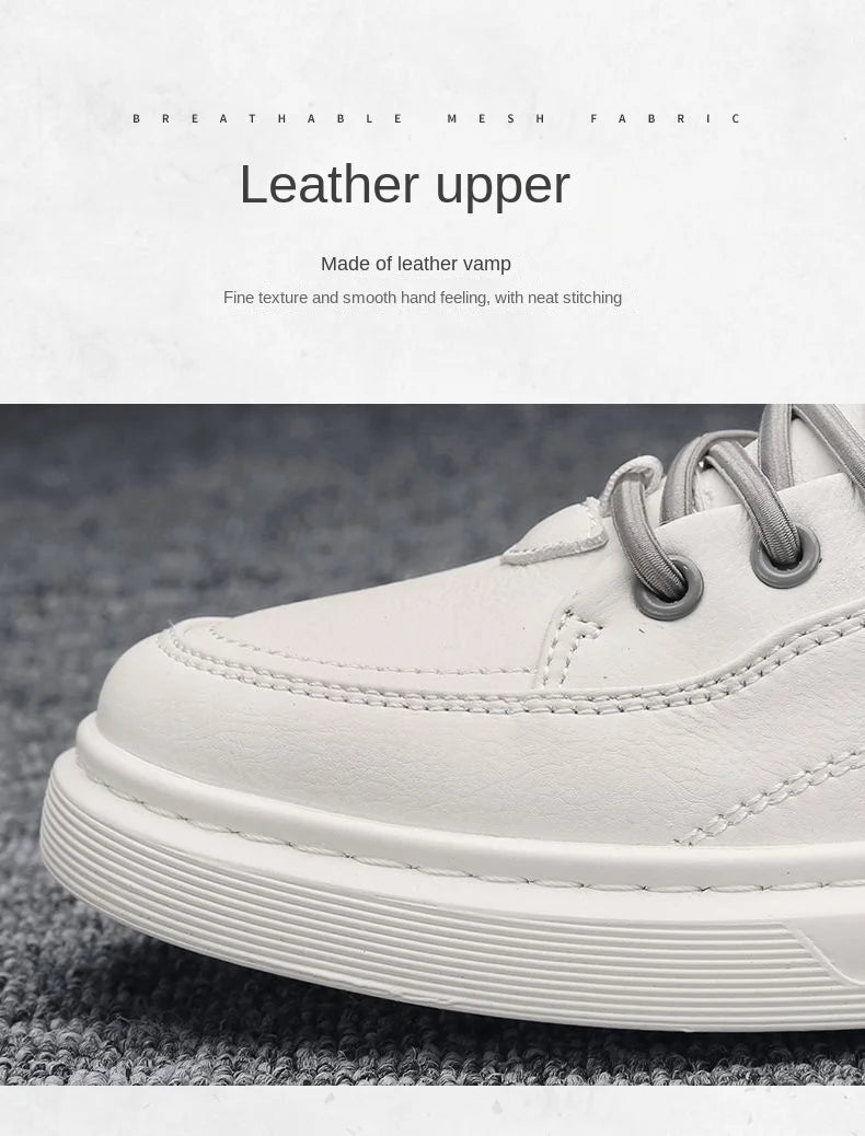 New Shoes for Men  Comfortable Flat Men's Casual Shoes Outdoor Wild Men's Sneakers High End Fashion One Pedal Dress Shoes Male