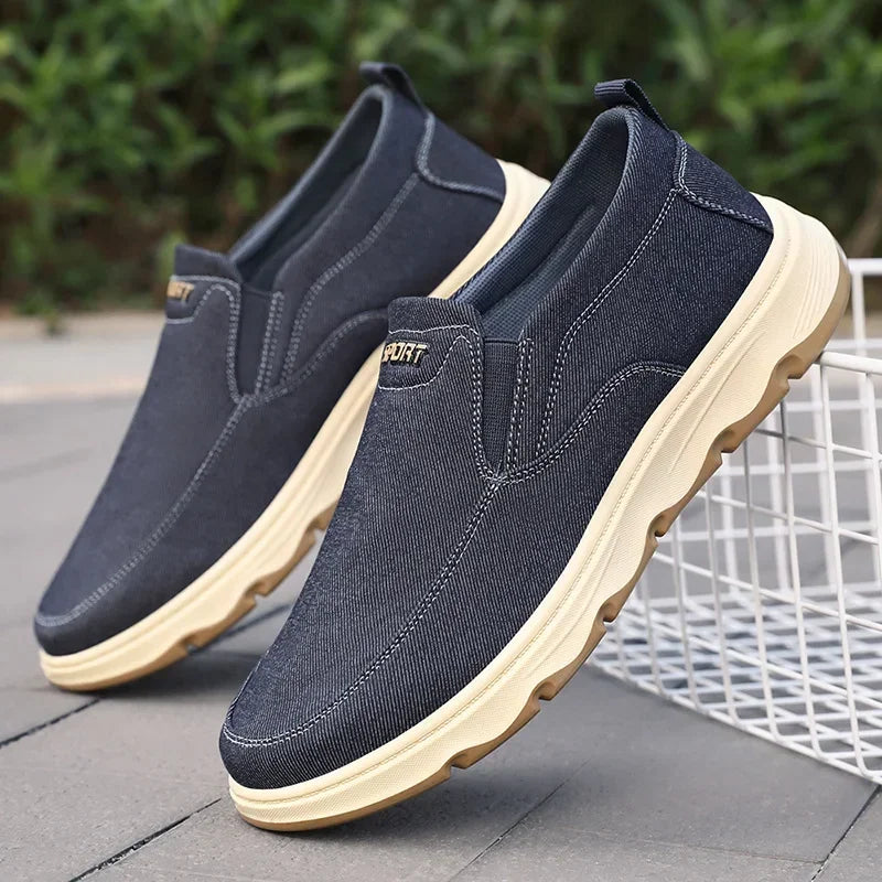 Shoes for men, 2025 autumn new single shoes, British style bean shoes, dad shoes, one foot casual shoes