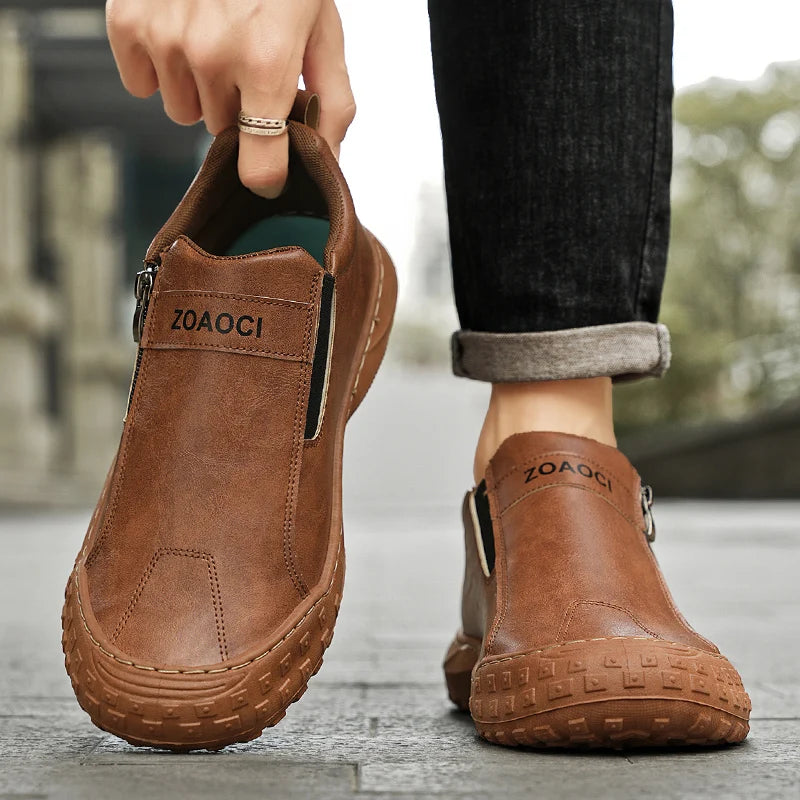 Men's shoes summer new casual sports shoes comfortable wear-resistant flat cargo anti-pressure foot shoes breathable work shoes