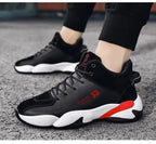 Shoes for Men Fashion High Quality Leather High-top Platform Mens Shoes Outdoor Tooling Comfort Leisure Ankle Boots Botas Hombre