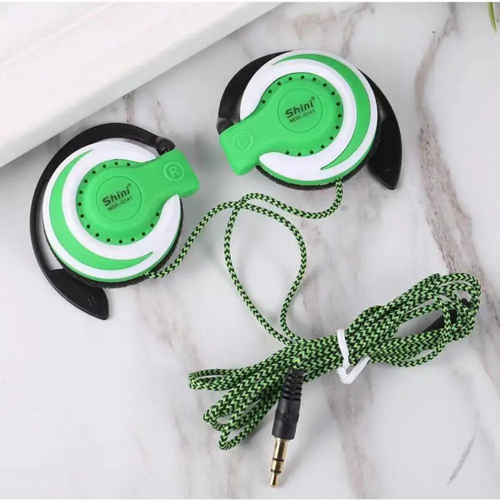 Phone Gaming Running Headset Sweatproof Noise Cancelling Earphones Super Bass Earbuds Ear Hook Headphone Ear Hook Headsets