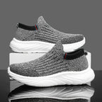 2025 Men- Walking Shoes Soft Mesh -Wear-Resistant Comfortable Flat Casual- Sneakers Original Summer Sports- Tennis Shoes for Man