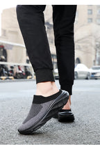 Men Slippers New Summer Breathable Home Indoor Slippers Men Thick Bottom Slides Fashion Walking Shoes Men chanclas de hombre