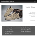 Men's Shoes 2025 New Spring Work Safety Shoes, Anti-slip, Wear-resistant, Versatile Casual Sports Work Shoes, Men's Board Shoes