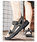 Summer Sandals for Men Breathable Outdoor Casual Sandalies Shoes Fashion Beach Non Slip Walking Shoes Size 40-46
