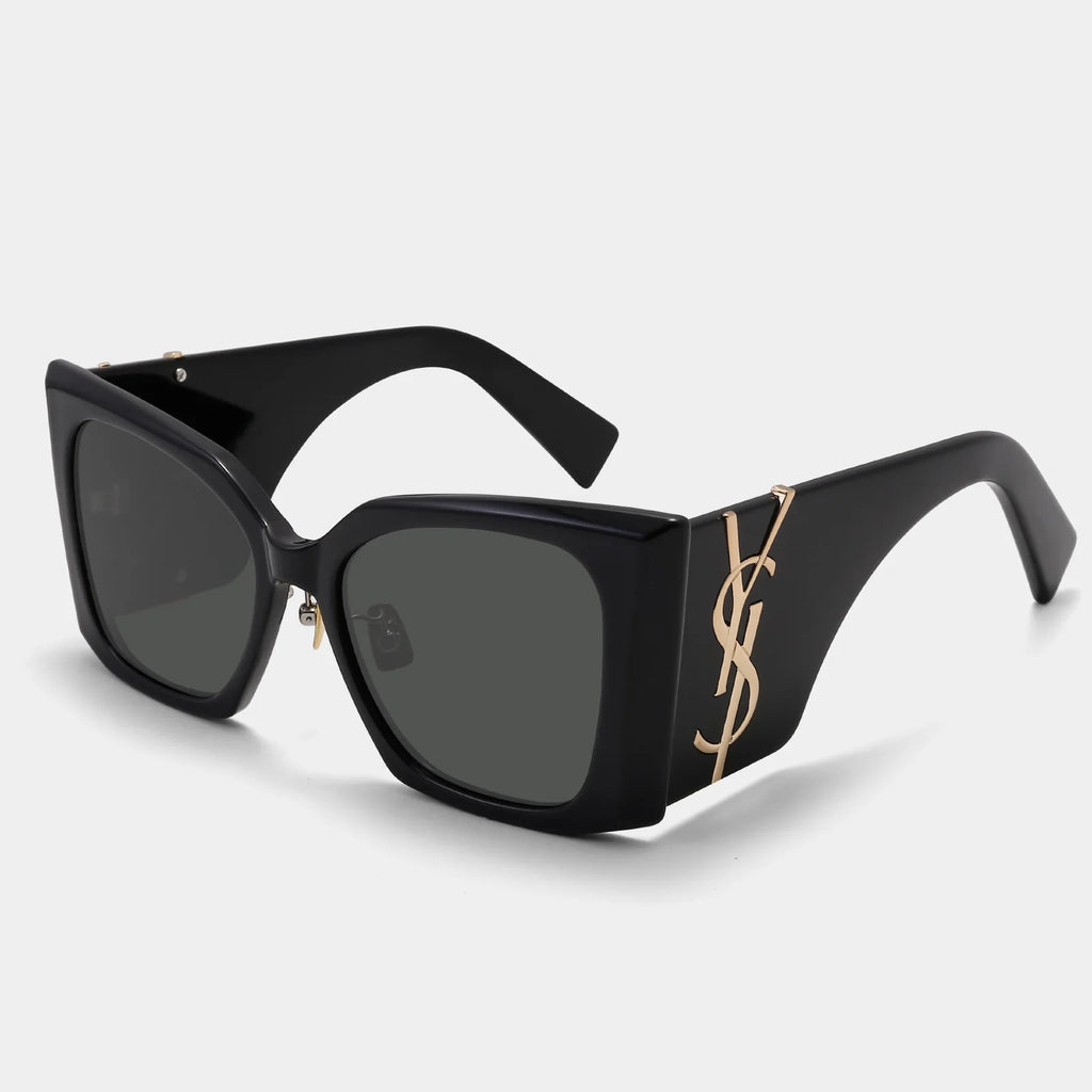 2025 Summer New Women's Sunglasses With Large Face And Slimming Sunscreen And Uv Protection Uv400 Sunshade Sunglasses