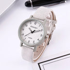 Top Brand Women Watches Fashion Simple Analog Quartz Watch for Women Leather Strap Casual Elegant Ladies Wrist Clock Reloj Mujer