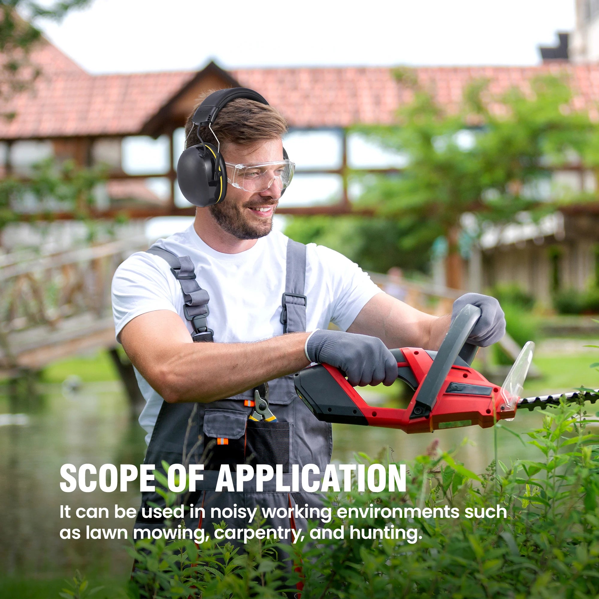 Electronic Headphone 5.0 Bluetooth Earmuffs Hearing Protection Headphones for Music Safety Noise Reduction shooting earmuffs