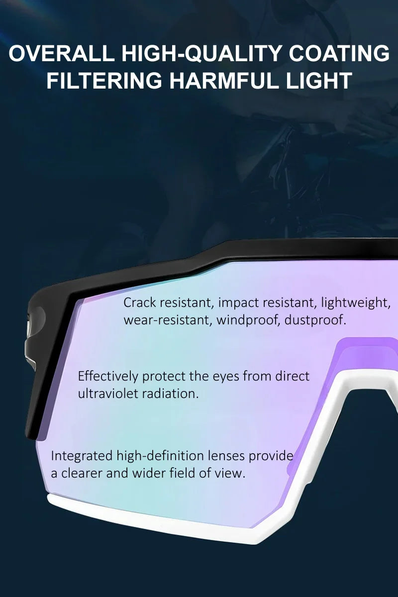 Cycling Sunglasses for Mens Womens Outdoor Activities Bike Sports Baseball Running Fishing Glasses UV Protection